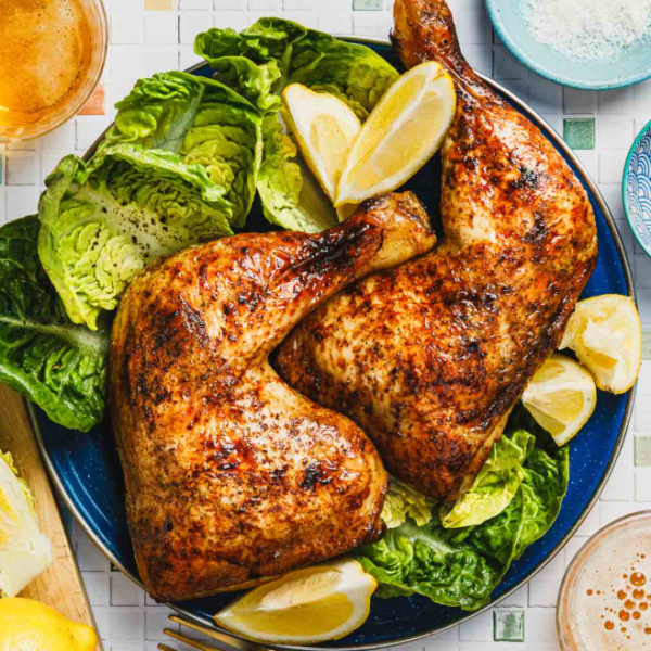 Spiced Roasted Chicken Quarter