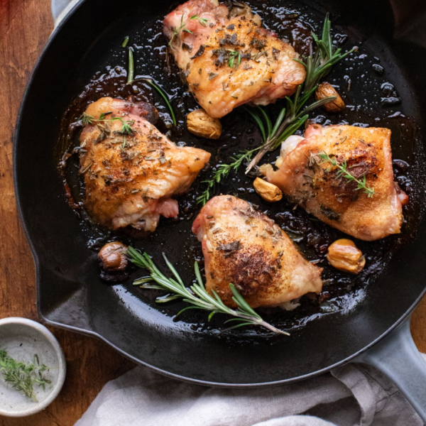 Herb Roasted Chicken Thighs