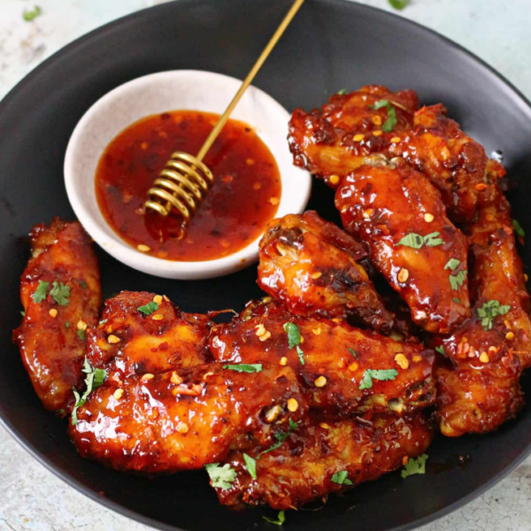 Honey Glazed Chicken Wings