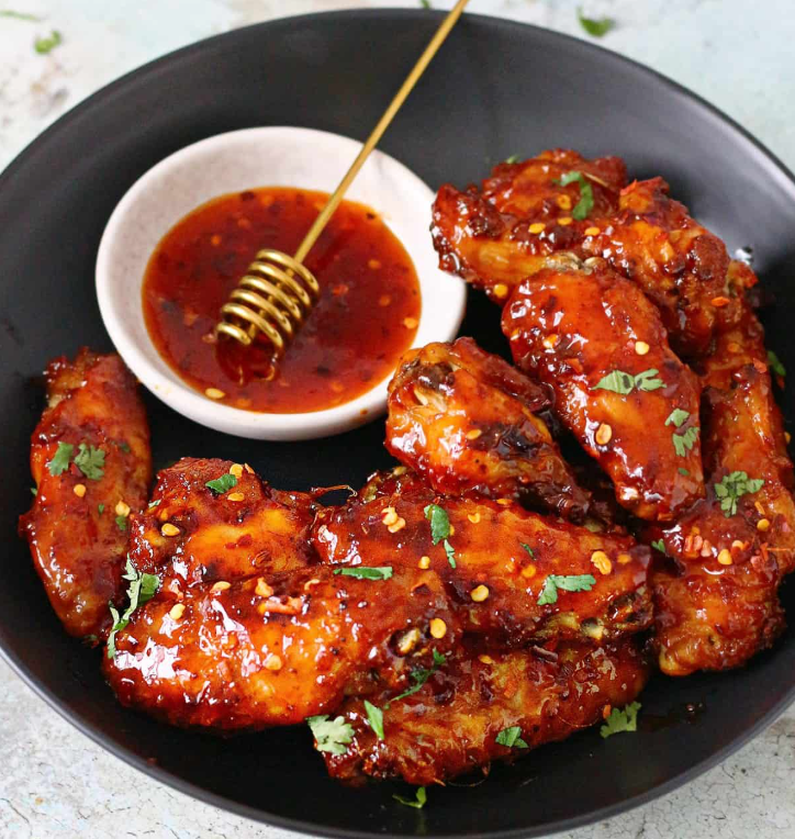 Honey Glazed Chicken Wings